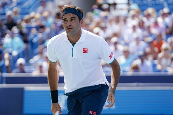 The Latest Federer wins stays perfect in US Open 1st round AP News